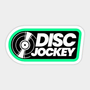#diskjockey Sticker
